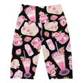 High-waisted Strawberry Biker Shorts featuring a vibrant pink design for ultimate comfort and style. Perfect for summer!
