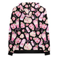 Pastel pink Strawberry Hoodie featuring a vibrant kawaii print, perfect for comfy, stylish outfits.