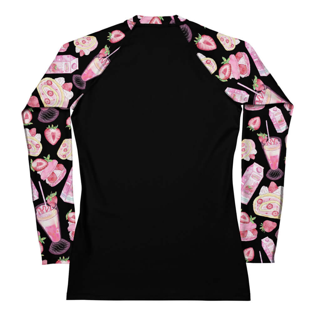 Stylish Strawberry Rash Guard with vibrant designs for ultimate comfort during sports and outdoor activities.