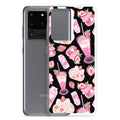 Stylish Strawberry Samsung® Clear Case offers protection with a fun dessert design, perfect for any aesthetic.