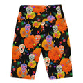 Colorful Sugar Skull Biker Shorts featuring festive designs, perfect for any occasion or holiday celebration.