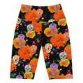 Vibrant Sugar Skull Biker Shorts, perfect for festive fun or casual wear any time. Ideal for all outfits!