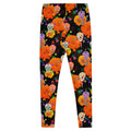 Vibrant Sugar Skull Leggings featuring colorful skull designs, perfect for making a bold fashion statement.