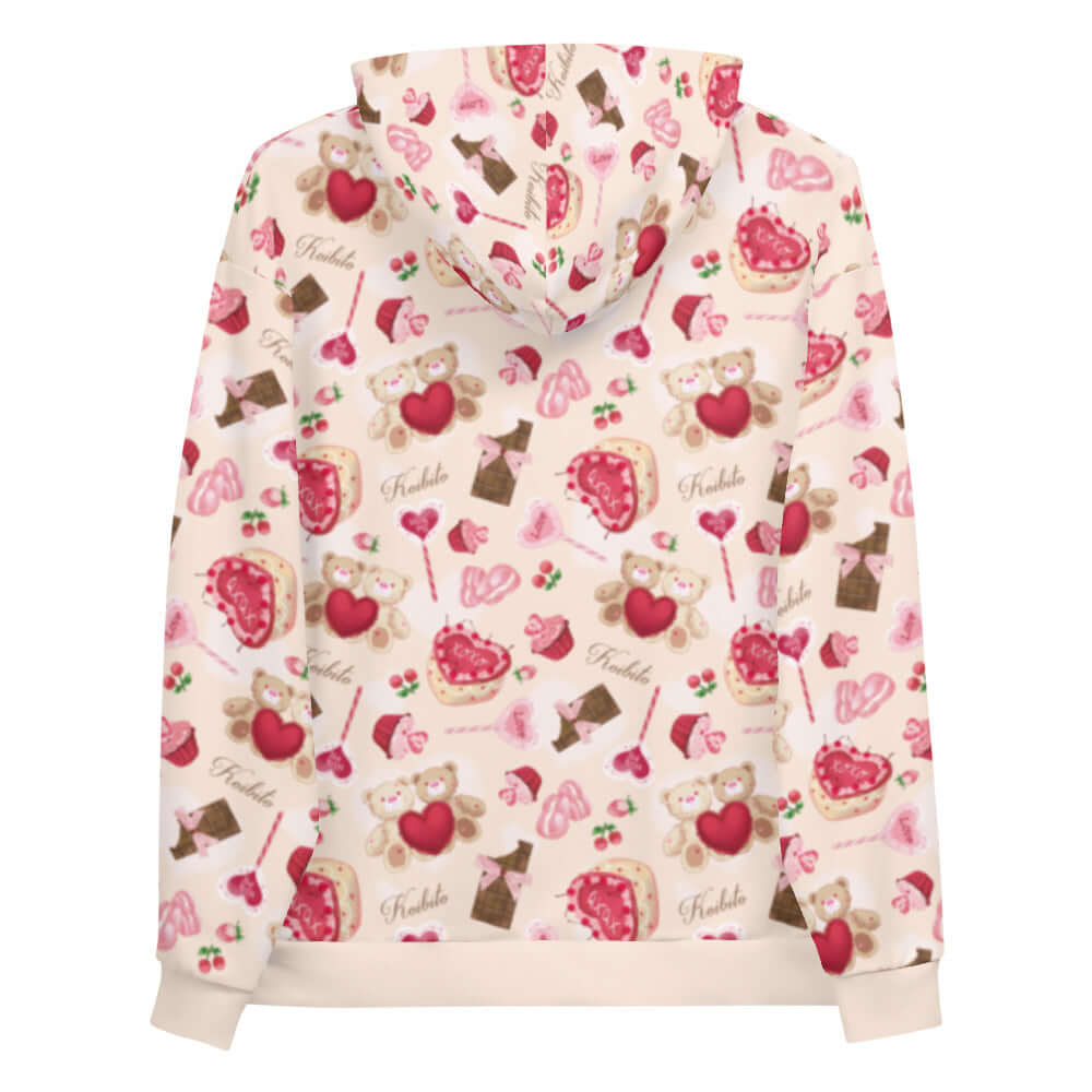 Cozy and stylish, the Sugar Sweetheart Hoodie features a vibrant, sweet design perfect for any season.
