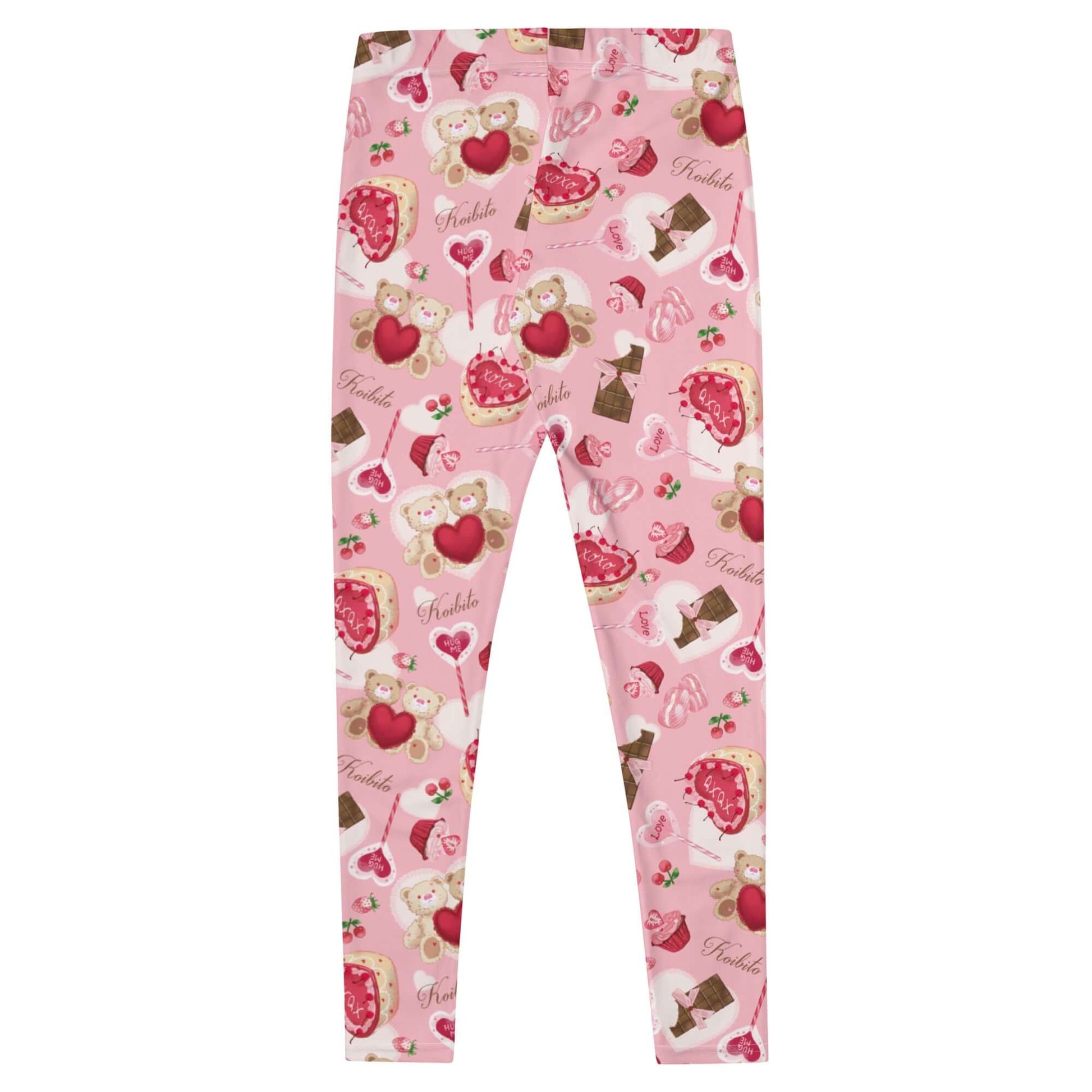 Sugar Sweetheart Leggings feature a playful design perfect for Valentine's, combining comfort and style in one.