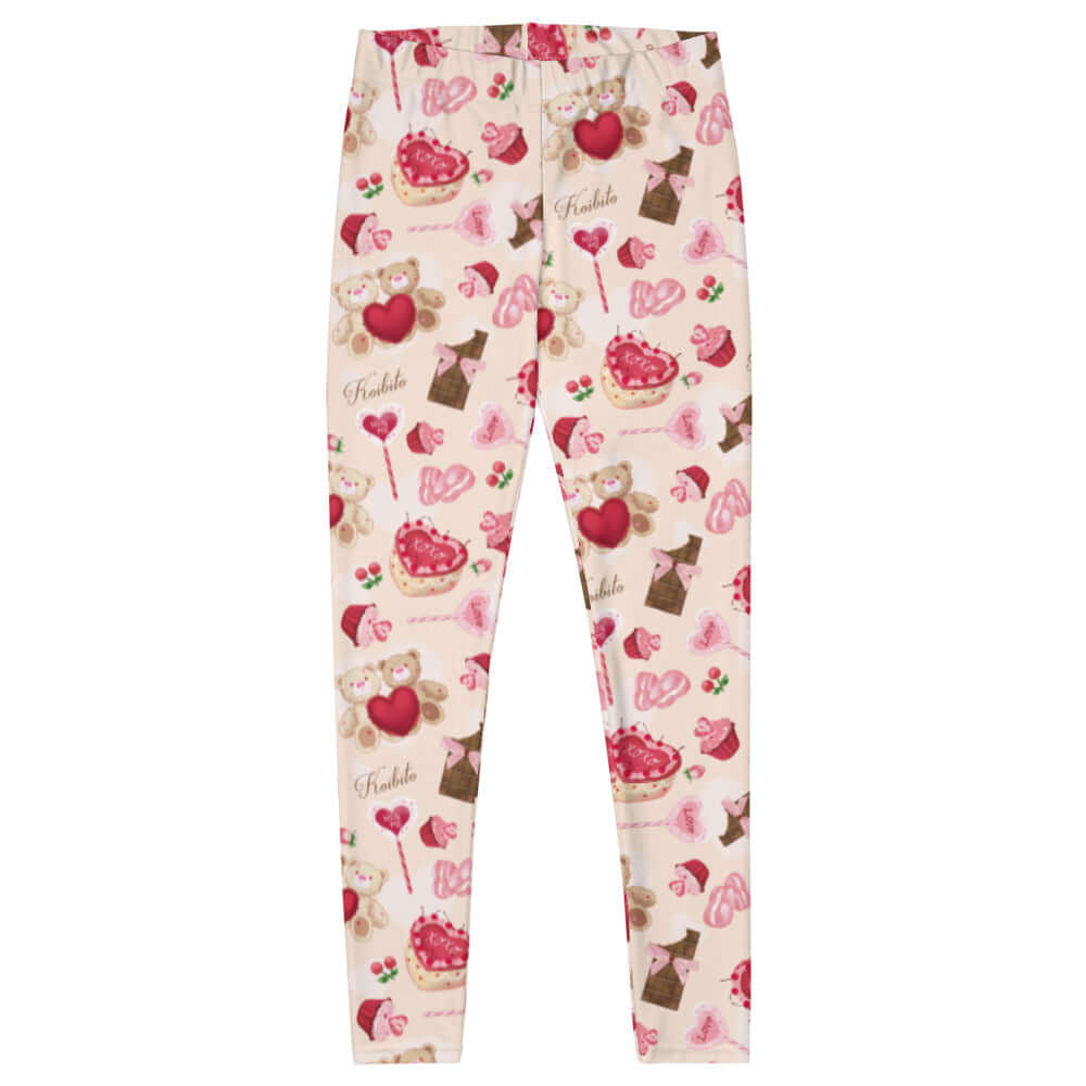 Buttery-soft Sugar Sweetheart Leggings feature a cute, colorful print, perfect for mixing and matching this Valentine’s.