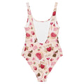 Flatter your figure in the Sugar Sweetheart One-Piece Swimsuit, featuring a charming design perfect for Valentine’s Day.