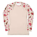 Stay stylish and protected in the Sugar Sweetheart Rash Guard, perfect for active days under the sun.