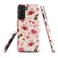 Stylish Sugar Sweetheart Samsung® Tough Case features a charming design, ensuring durability and protection for your phone.
