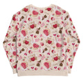 Cute and cozy Sugar Sweetheart Sweatshirt, perfect for Valentine's Day, featuring adorable prints and soft fleece inside.