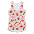 Stylish Sugar Sweetheart Tank Top featuring a cute, fuzzy design that enhances your adorable look year-round.