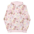 Sweet Teddy Hoodie features a vibrant pastel print, perfect for showcasing your feminine style and comfort.