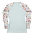 Sweet Teddy Rash Guard features a vibrant design, perfect for sun protection during active sports.