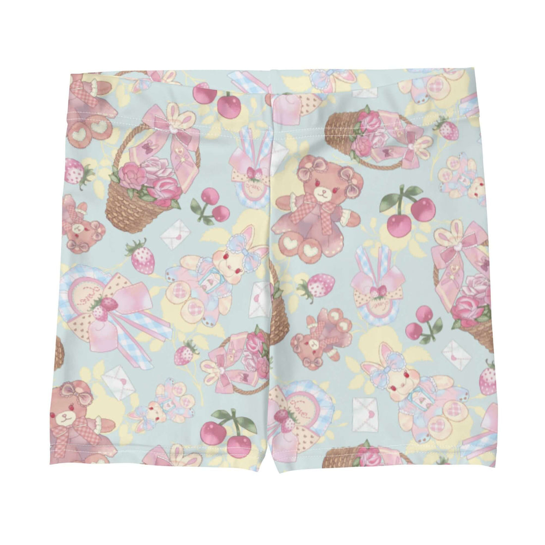 Cute and comfy Sweet Teddy Shorts with playful bear prints, perfect for any casual outing or workout.