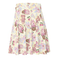 Pastel Sweet Teddy Skater Skirt featuring playful teddy bear designs, perfect for showcasing your feminine style.