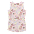 Sweet Teddy Tank Top featuring a cute teddy bear print, perfect for comfort and mobility during workouts.