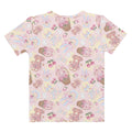 Sweet Teddy T-shirt features a playful bear design, perfect for comfy workouts and everyday wear.
