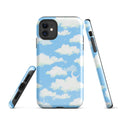 Stylish Cloudy Sky iPhone® Tough Case featuring a durable design to protect your phone while keeping it fashionable.