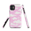 Stylish Cloudy Sky iPhone® Tough Case features a durable design with impact-resistant materials for ultimate protection.