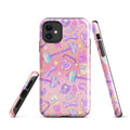 Stylish Glitter Gains iPhone® Tough Case features a dual-layer design for ultimate protection and fashionable flair.