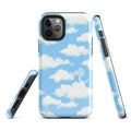 Stylishly protect your phone with the Cloudy Sky iPhone® Tough Case, featuring a durable design and vibrant cloud pattern.