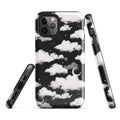 Cloudy Sky iPhone® Tough Case featuring a stylish cloud design and durable dual-layer for ultimate protection.
