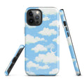 Stylishly protect your phone with the Cloudy Sky iPhone® Tough Case, featuring a whimsical cloud design.