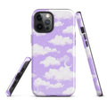 Stylish Cloudy Sky iPhone® Tough Case with dual-layer protection, ideal for keeping your phone safe and fashionable.