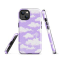Stylish Cloudy Sky iPhone® Tough Case featuring a durable design for maximum protection and fashionable appeal.