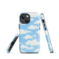 Stylish Cloudy Sky iPhone® Tough Case featuring a durable design for optimal protection and aesthetic appeal.