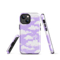 Cloudy Sky iPhone® Tough Case offers stylish protection with a dual-layer design for maximum impact absorption.
