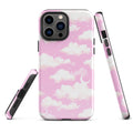 Stylish and durable Cloudy Sky iPhone® Tough Case, featuring a dual-layer design for ultimate protection and flair.