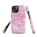 Glitter Gains iPhone® Tough Case features a stylish design with durable dual-layer protection for maximum safety.