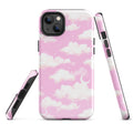 Durable Cloudy Sky iPhone® Tough Case with impact-resistant outer shell and stylish design for ultimate phone protection.