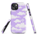 Stylish Cloudy Sky iPhone® Tough Case features a durable design for ultimate protection and fashion.