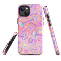 Stylish Glitter Gains iPhone® Tough Case featuring a durable design for maximum protection and fashion.