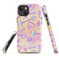 Protect your phone with style using the Glitter Gains iPhone® Tough Case, featuring a durable, trendy design.