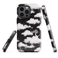Durable Cloudy Sky iPhone® Tough Case features a stylish design for maximum protection and impact absorption.