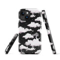 Stylish Cloudy Sky iPhone® Tough Case with dual-layer protection for maximum impact absorption and trendy design.