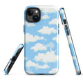 Stylishly protect your phone with the Cloudy Sky iPhone® Tough Case, featuring a chic cloud design and durable materials.