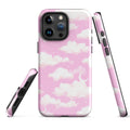 Stylish Cloudy Sky iPhone® Tough Case offers dual-layer protection with a chic cloud design to keep your phone safe.