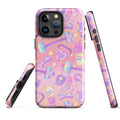 Glitter Gains iPhone® Tough Case features a stylish design with dual-layer protection for ultimate durability.