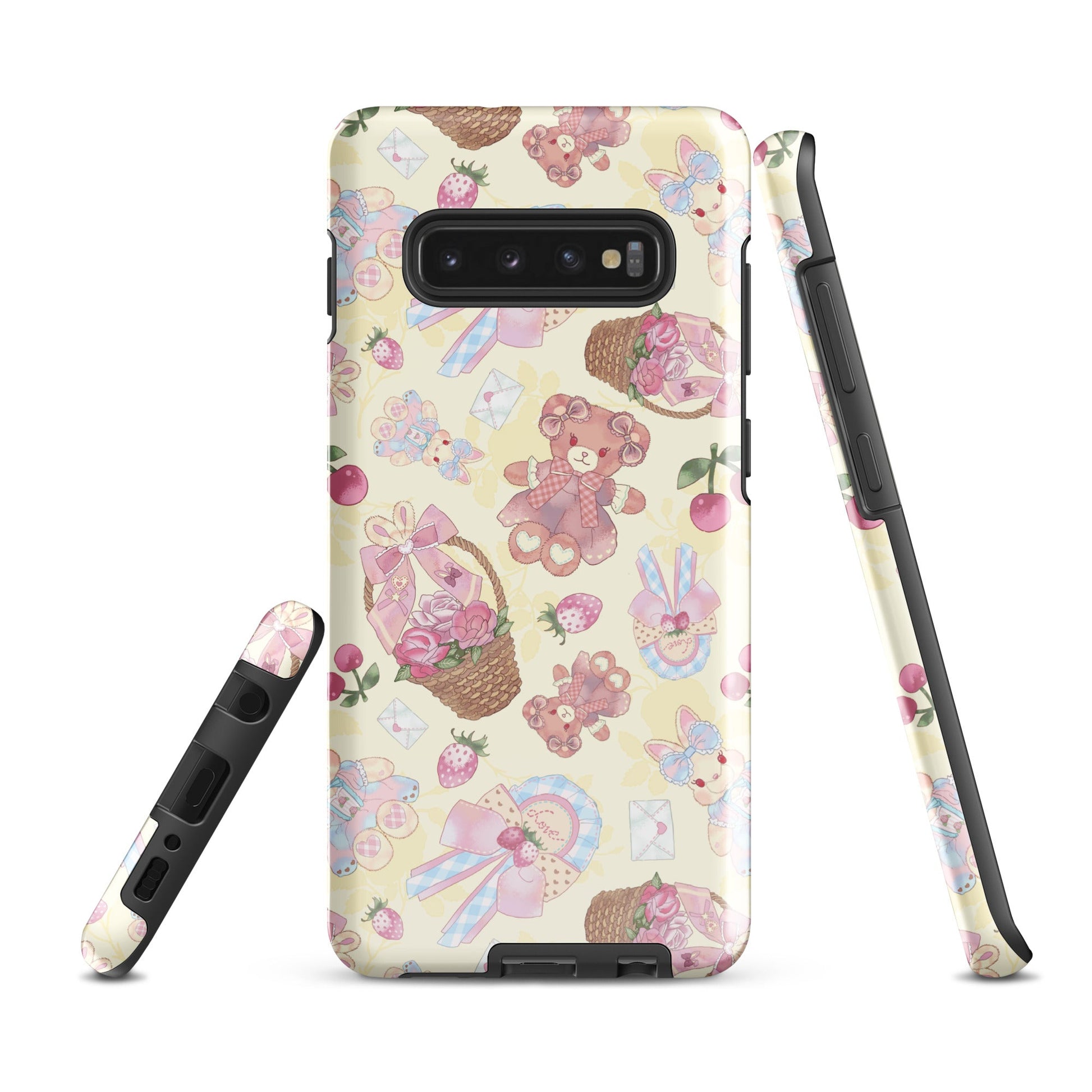 Sweet Teddy Samsung® Tough Case features a charming teddy bear design, ensuring style and protection for your device.