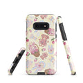 Stylish Sweet Teddy Samsung® Tough Case features a cute design, providing durability and shock protection for your phone.