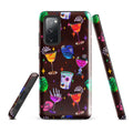 Colorful Monster Party Samsung® Tough Case featuring playful designs, offering durability and protection for your phone.