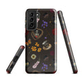 Gothic Tea Time Samsung® Tough Case features artistic designs, providing durability and style for your phone protection.