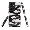 Stylish Cloudy Sky Samsung® Tough Case featuring a sleek design, impact resistance, and dual-layer protection.