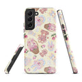 Stylish Sweet Teddy Samsung® Tough Case featuring a cute teddy bear design, perfect for protecting your phone.