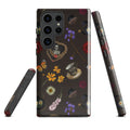 Gothic Tea Time Samsung® Tough Case features intricate designs, offering style and protection for your phone.