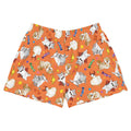 Trick or Treaters Athletic Short Shorts feature a fun design perfect for Halloween fun or cozy nights at home.